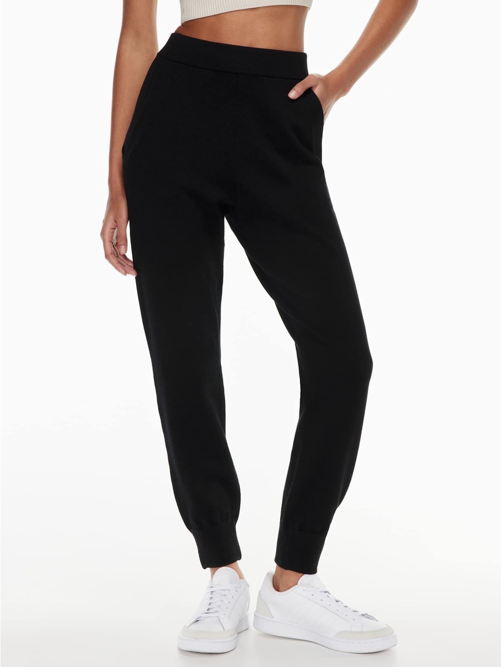 Babaton Rodin High Waisted Knit Joggers